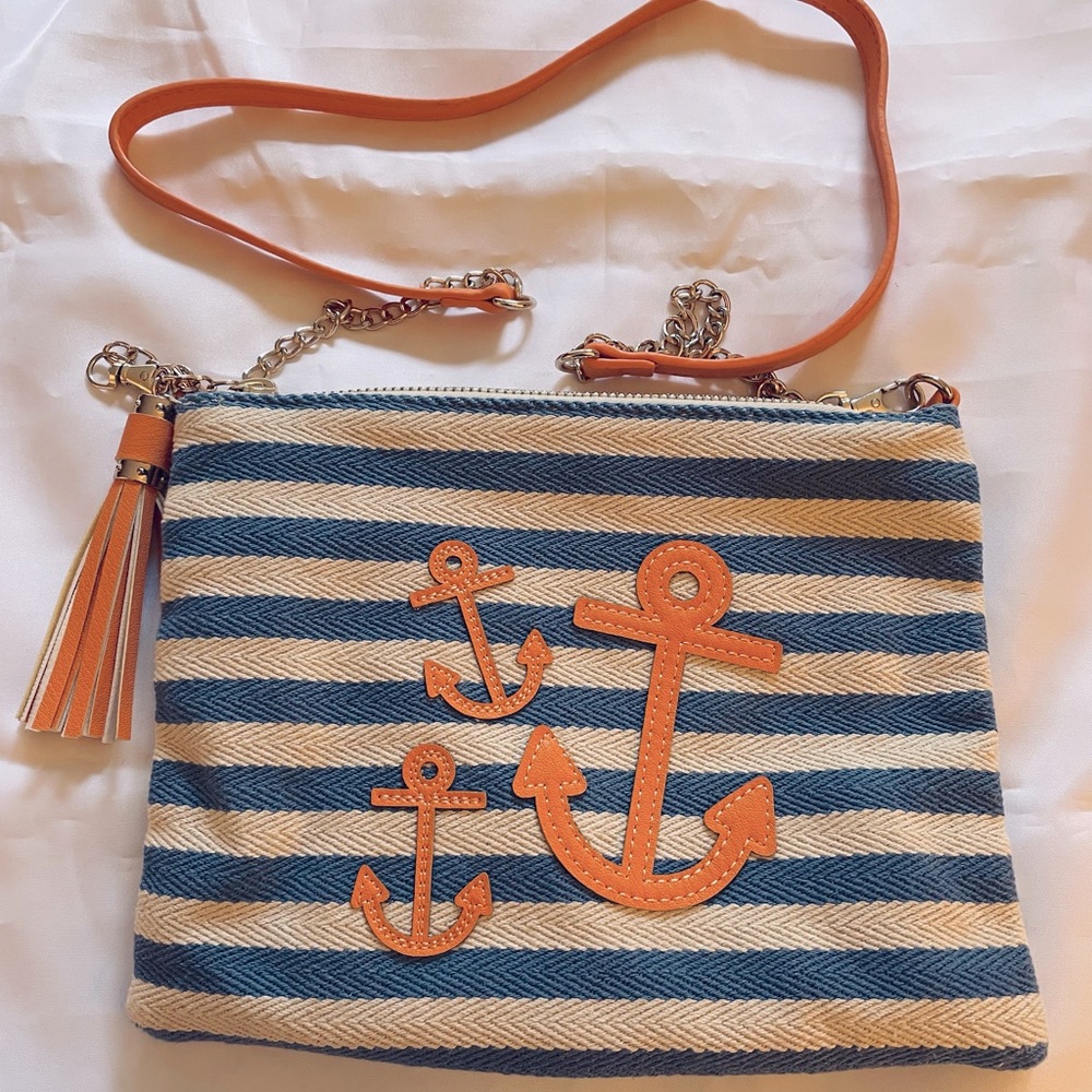 Clutch / Crossbody canvas bag